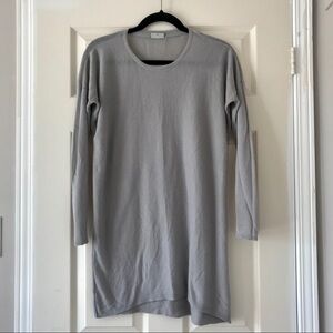 NOISY May Crew Neck Sheer Long Sweater Size XS